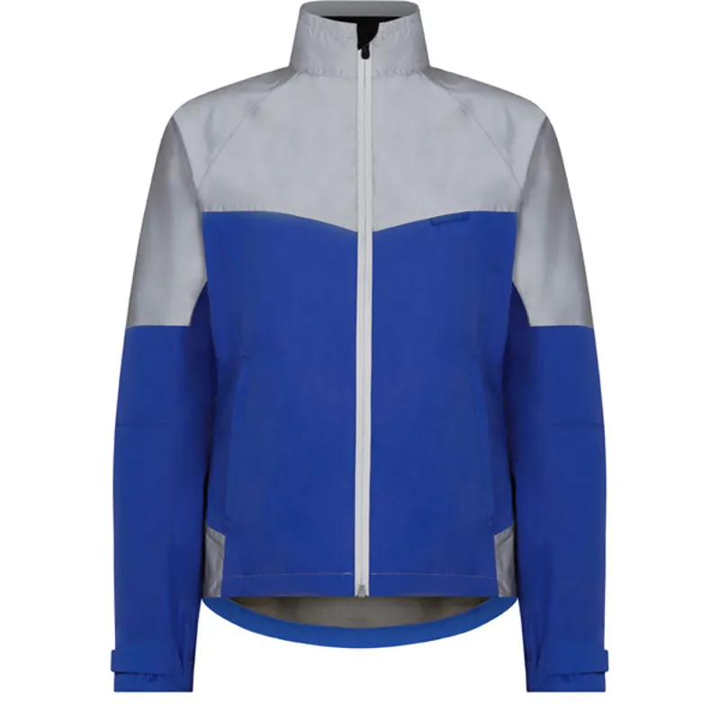 Madison Stellar Reflective Womens Jacket in Blue