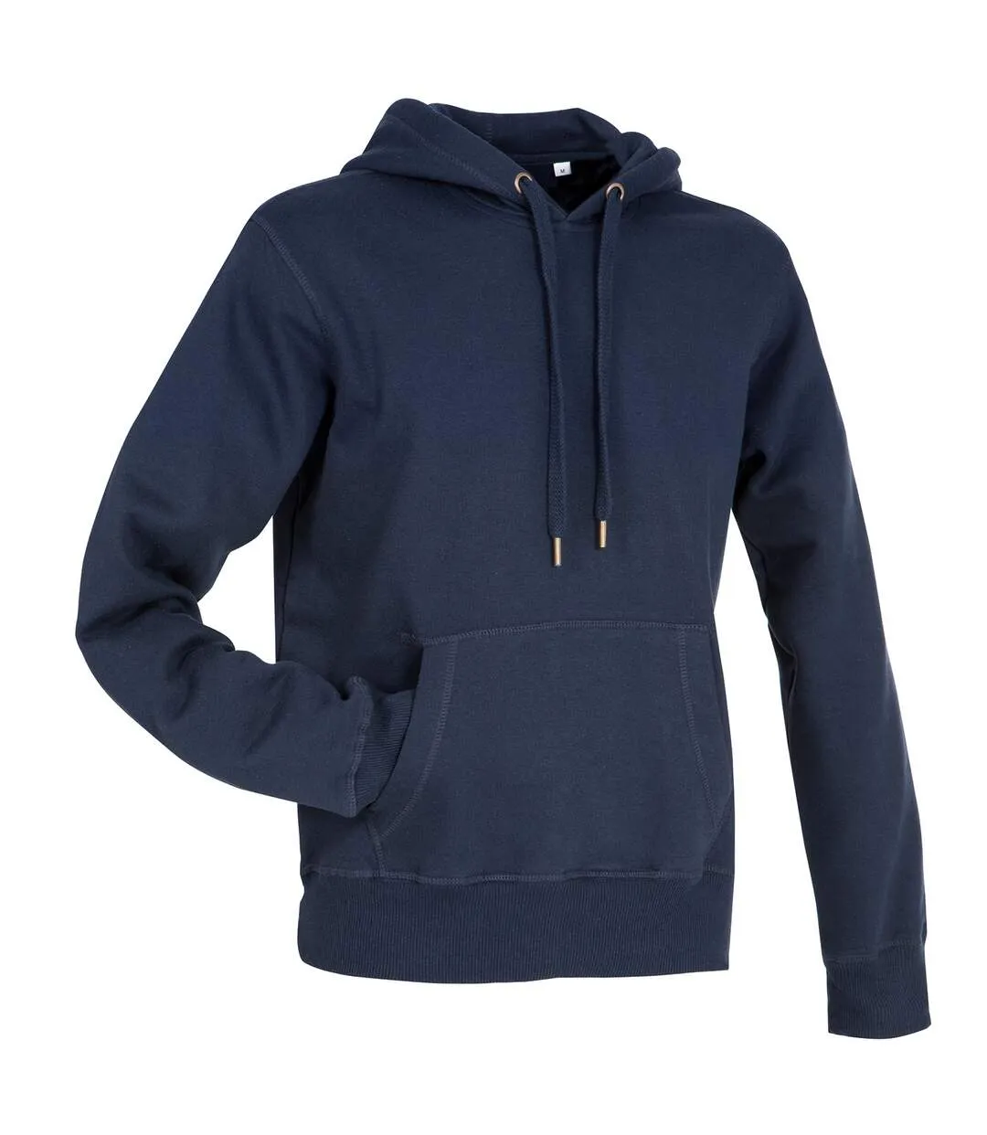 Mens active sweat hoody blue midnight Stedman