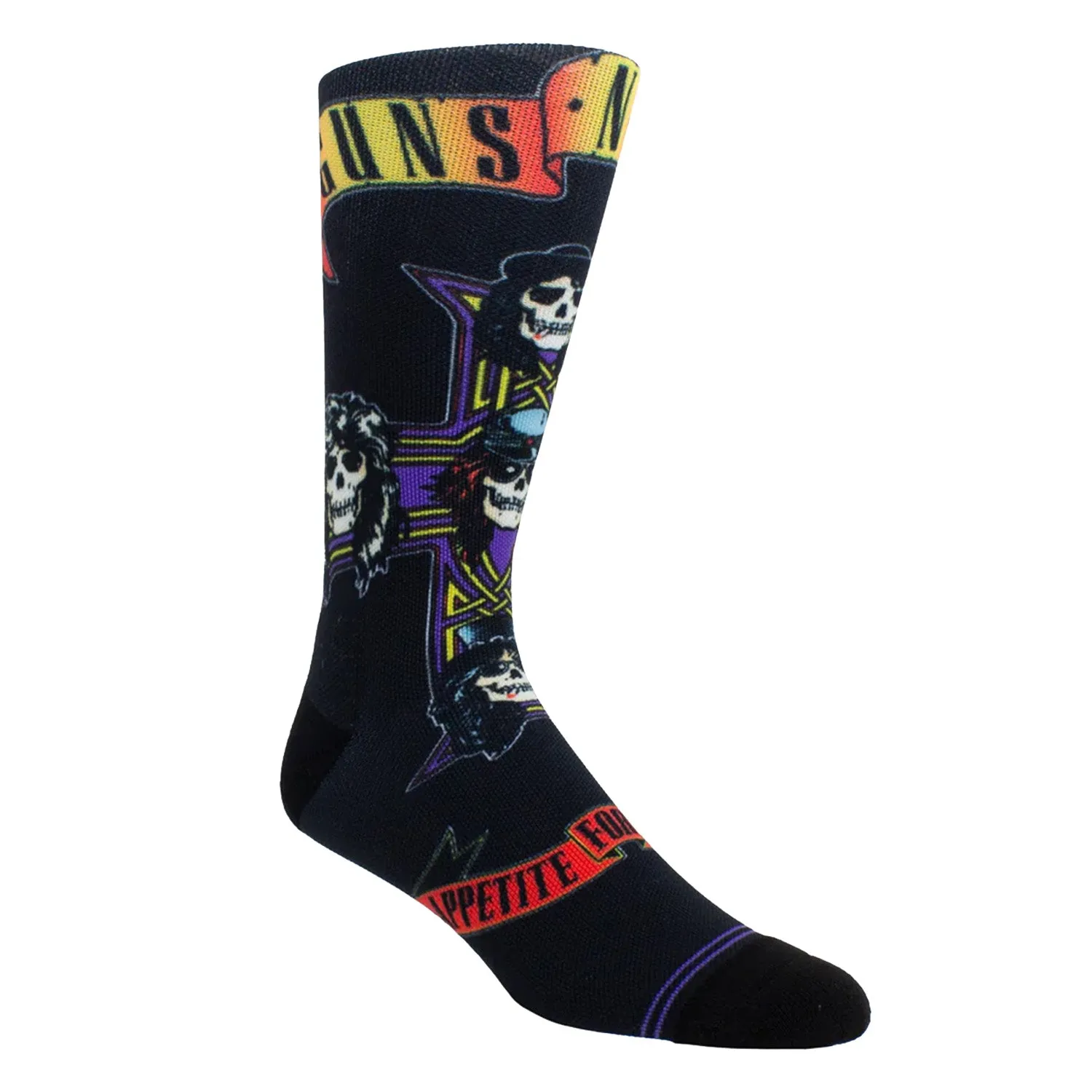 Men's Guns N' RosesAppetite for Destruction Crew Socks