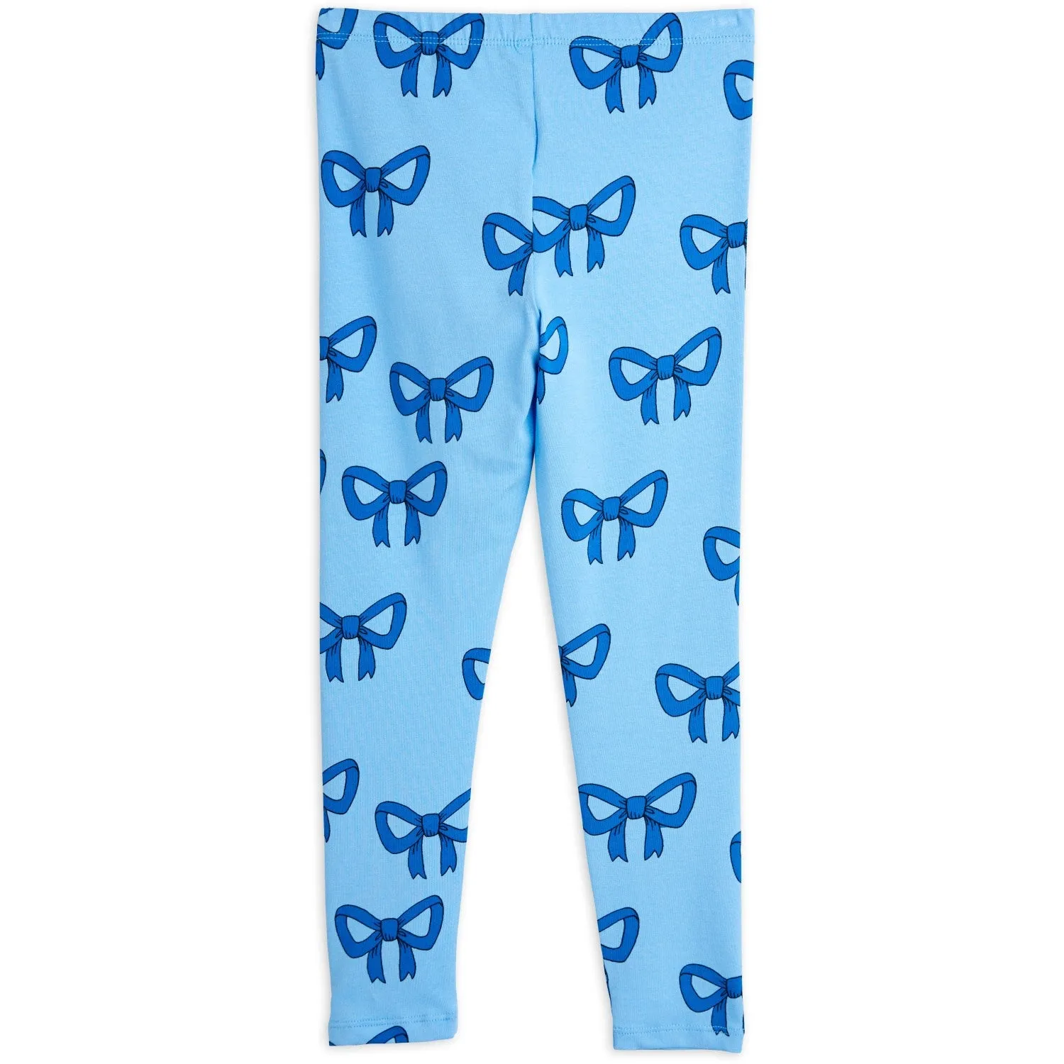 Mini Rodini Blue Bow Aop Leggings