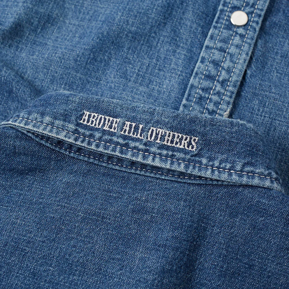 Neighborhood Rawhide Western ShirtDark Indigo