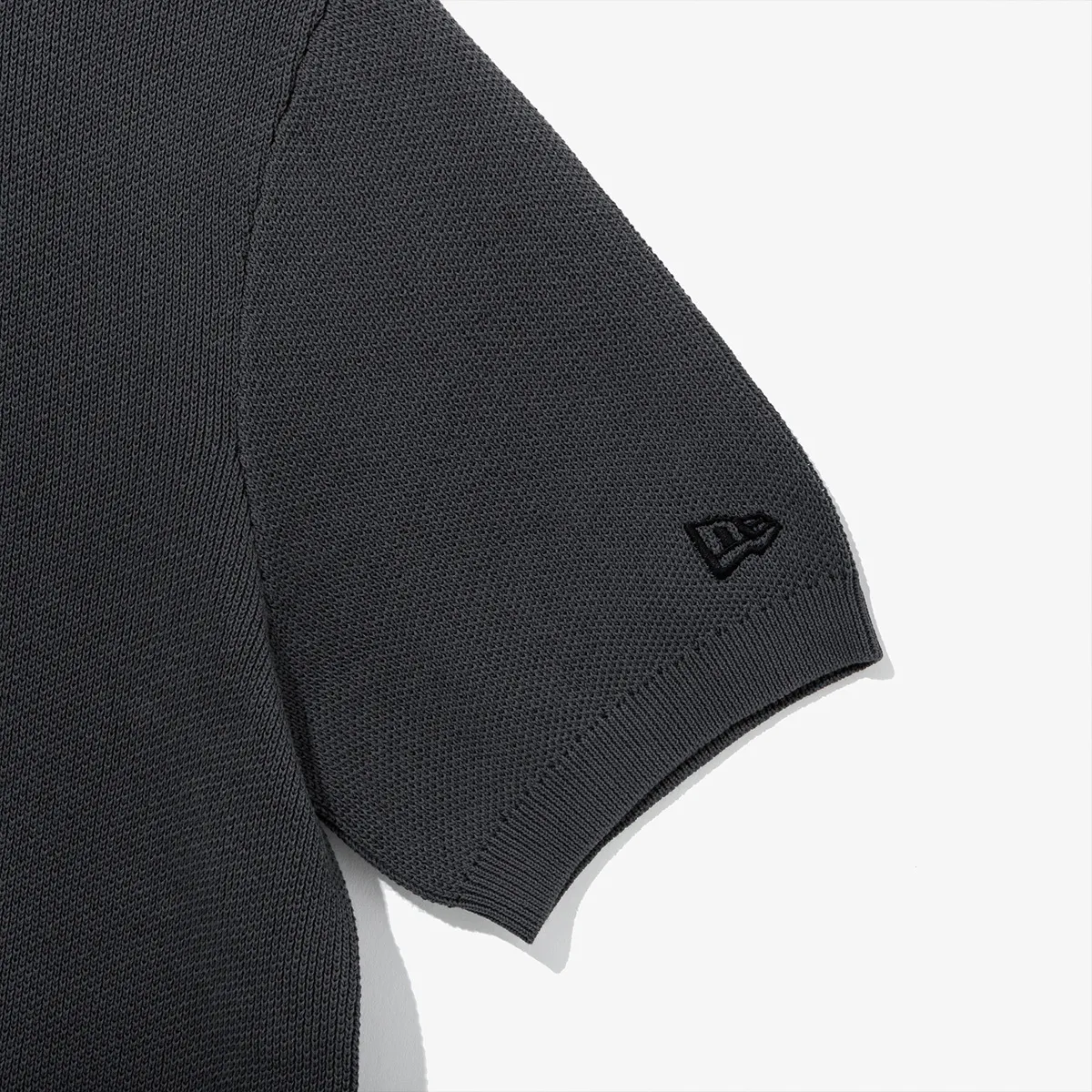 New Era  |[New Era]★BLACK LABEL★HALF SLEEVES COLLAR KNIT