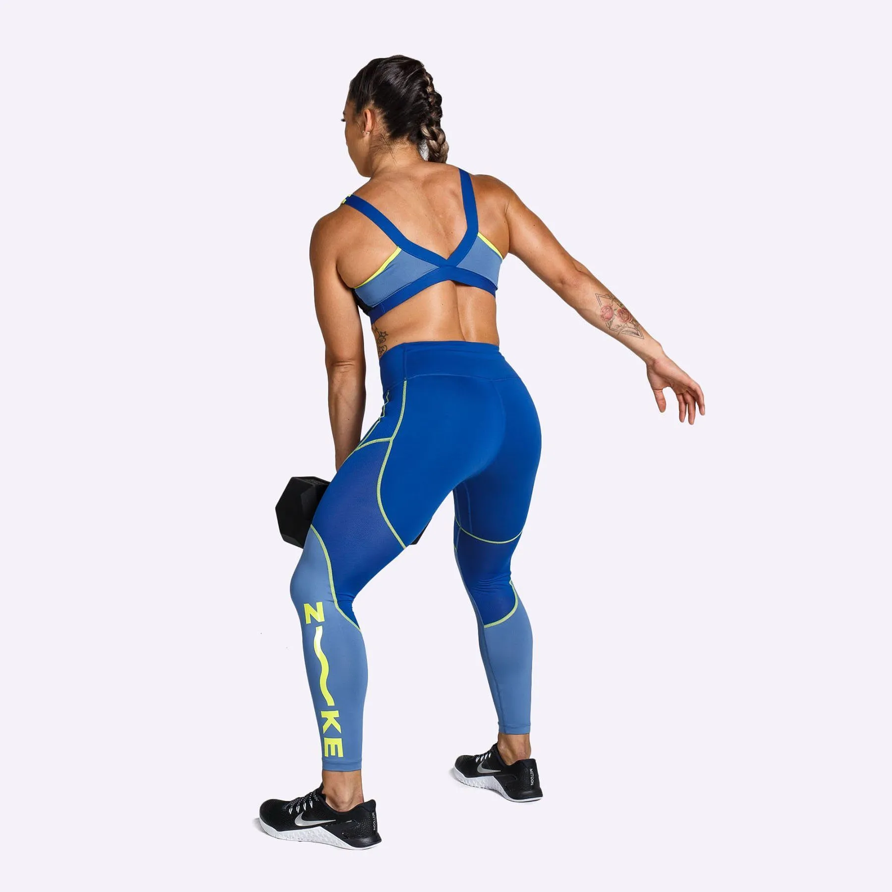 Nike - One Women's 7/8 Training Tights - Indigo Force/Indigo Storm/Cyber