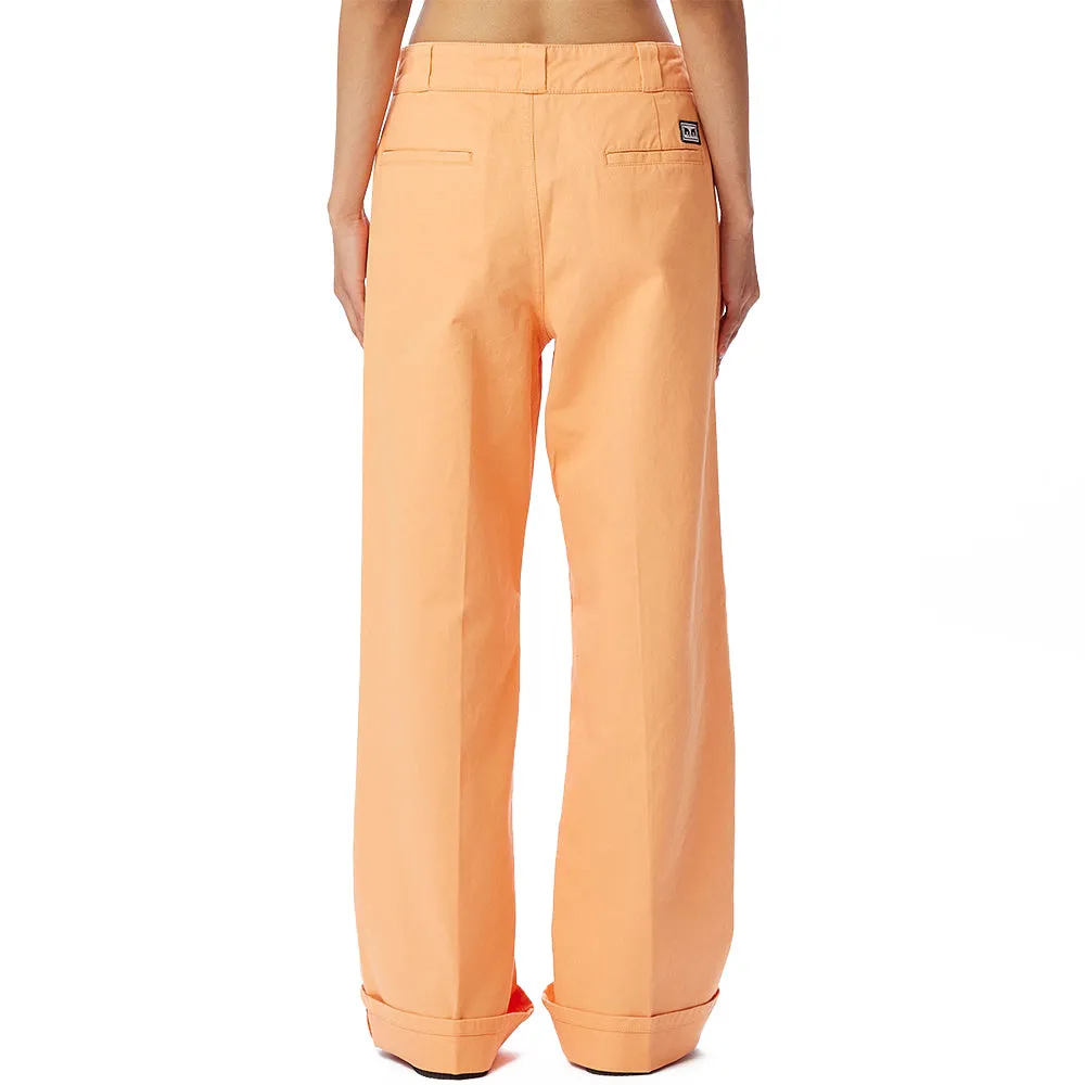 OBEY MILA WORK PANT // PAPAYA SMOOTHIE