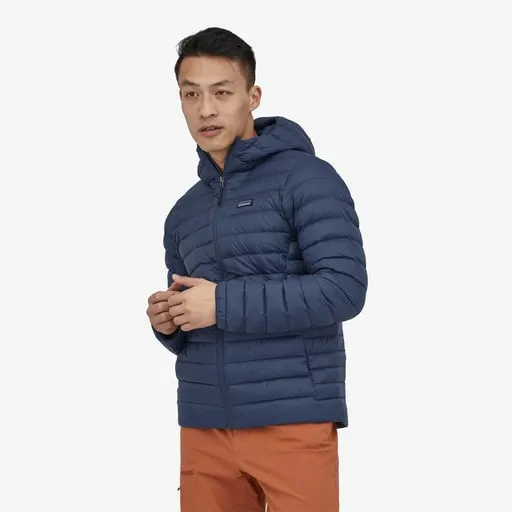 Patagonia Men's Down Sweater Hoody New Navy | Buy Patagonia Men's Down Sweater Hoody New Navy here | Outnorth