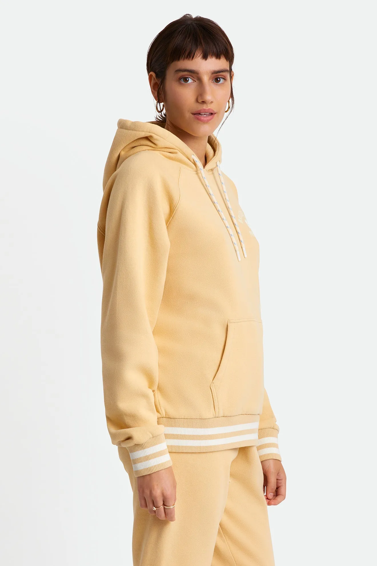 Phys. Ed. Women's Raglan Hood - Gravel