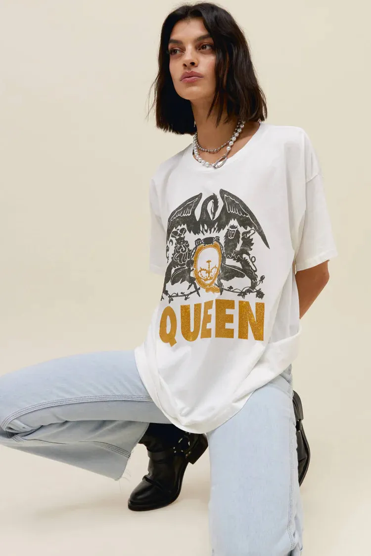 Queen Glitter Crest Merch Tee