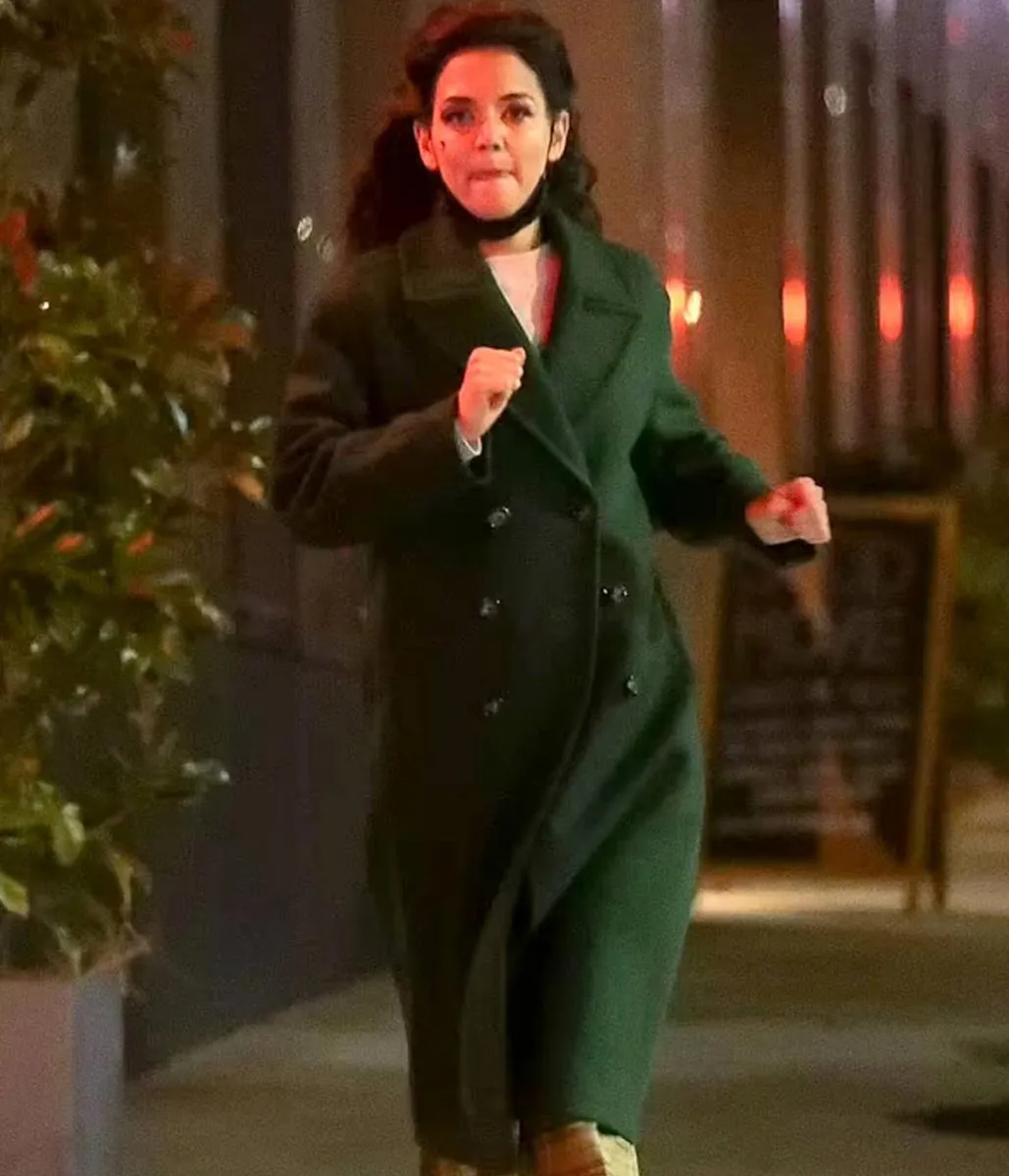 Rare Objects Katie Holmes Wool Coat