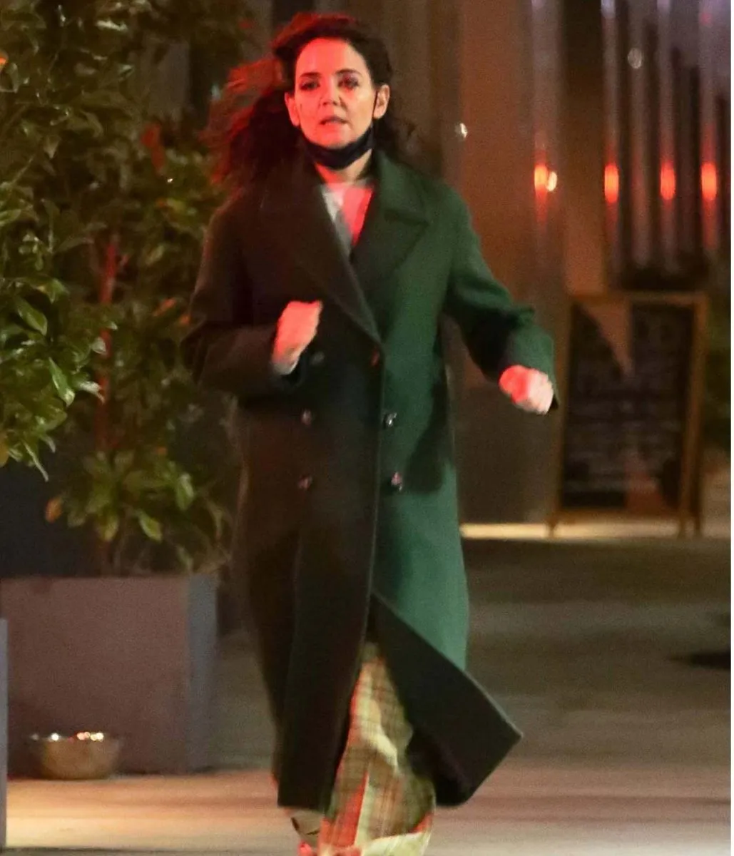 Rare Objects Katie Holmes Wool Coat