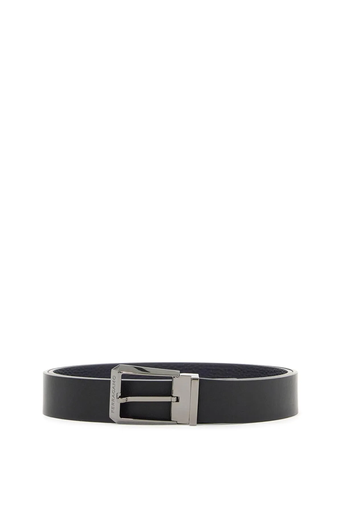 REVERSIBLE BELT WITH SQUARE BUCKLE