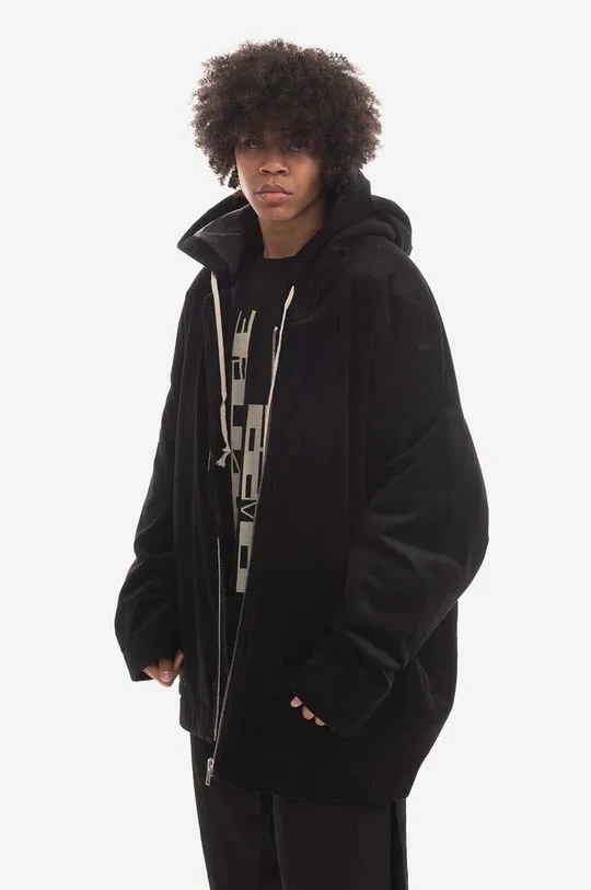 Rick Owens jacket Front Peter men's black color