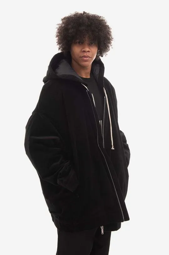 Rick Owens jacket Front Peter men's black color