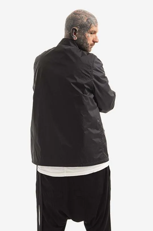 Rick Owens jacket Snapfront men's black color