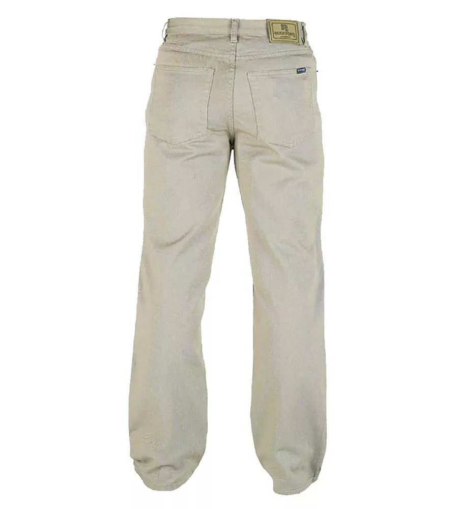 Rockford Big Mens Stone Comfort Fit Jeans (COMFORT STONE )