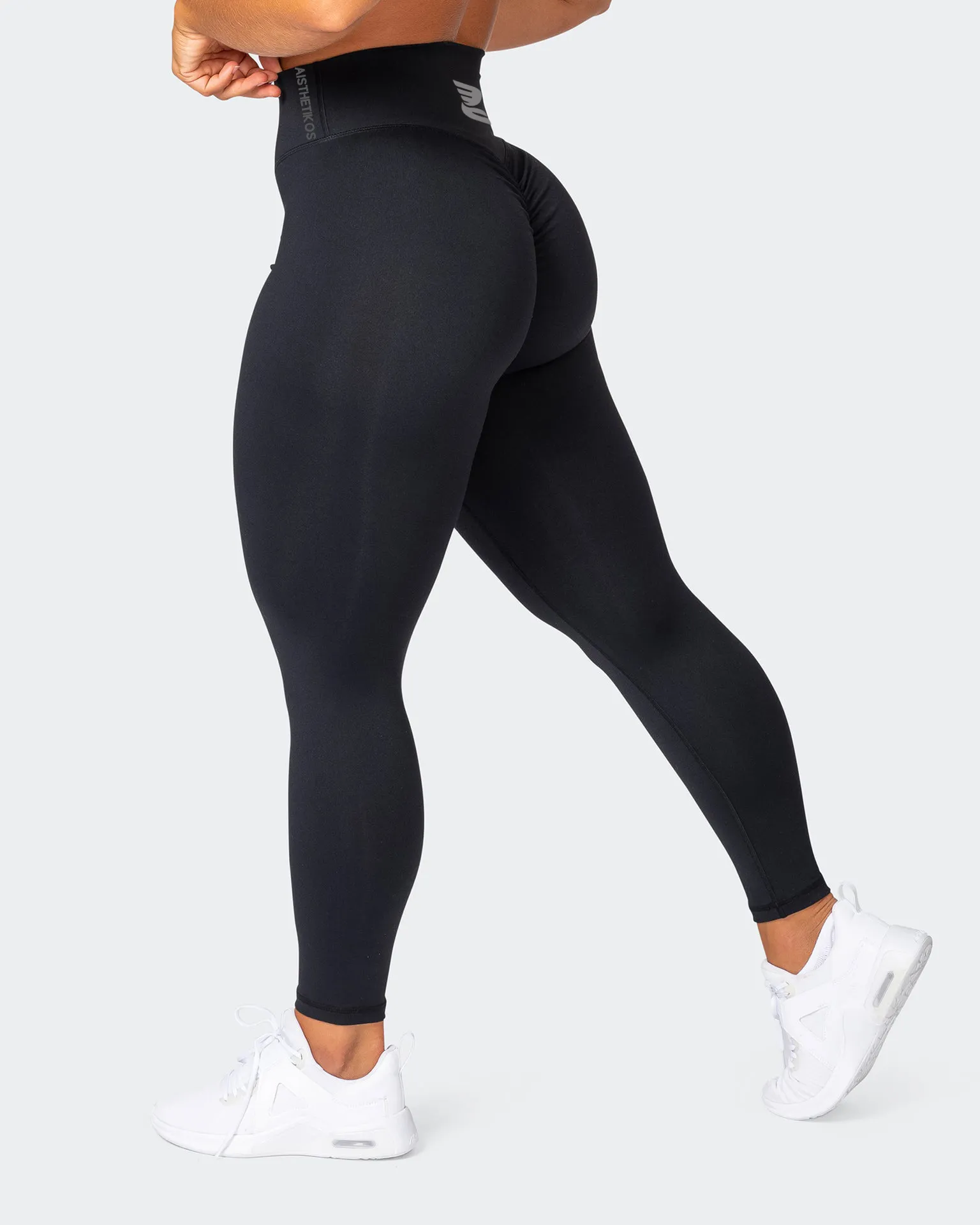 SCRUNCH BUM LEGGINGS Classic ( Blue )