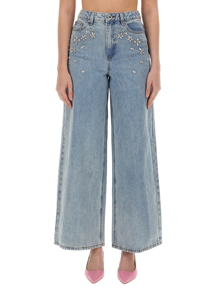 SELF-PORTRAIT    JEANS WIDE LEG