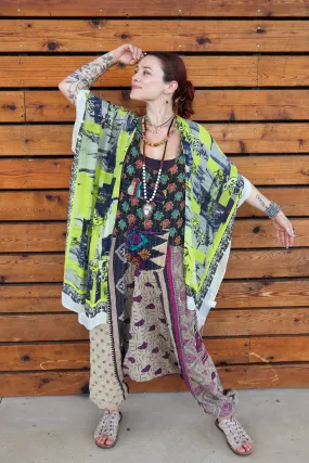 She's a Gem Kantha Harem Cotton Baggy Jumpsuit Overall