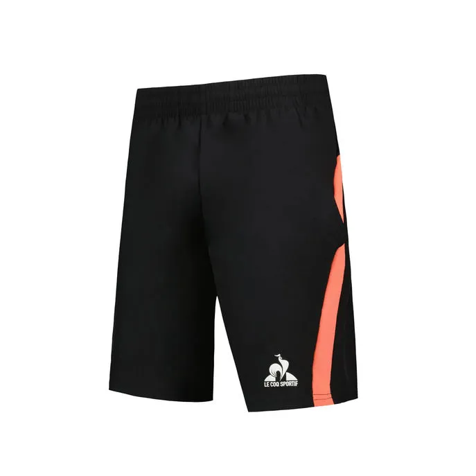 SHORTS TRAINING PERFORMANCE Man Black Orange 