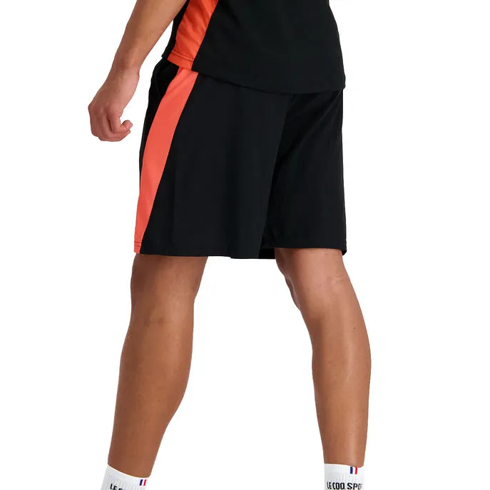 SHORTS TRAINING PERFORMANCE Man Black Orange 