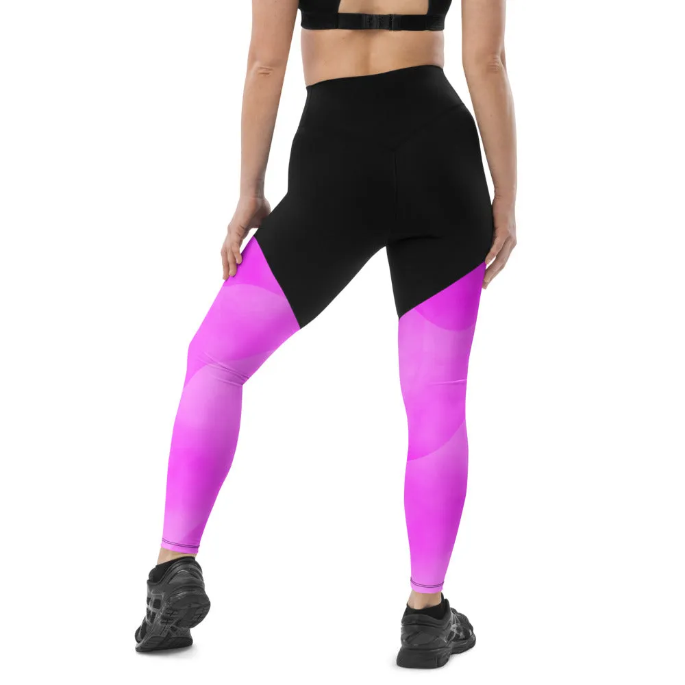 Sports Leggings Think Pink