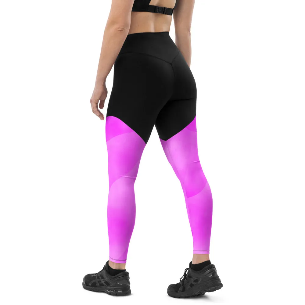 Sports Leggings Think Pink