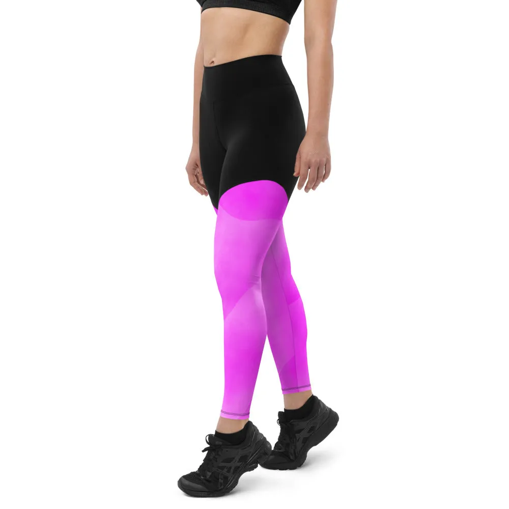 Sports Leggings Think Pink