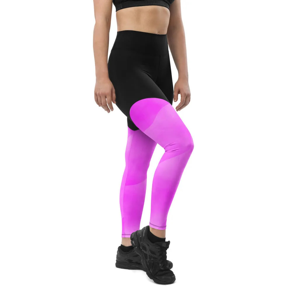 Sports Leggings Think Pink