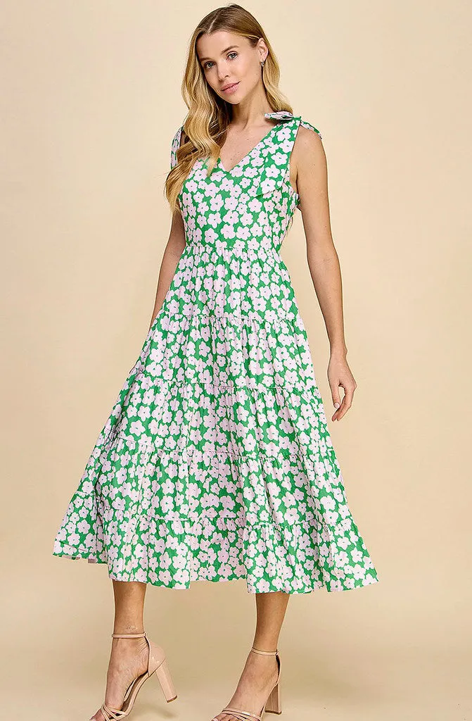 SPRING FLING MIDI DRESS