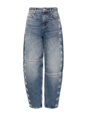 Stary high-rise tapered-leg jeans