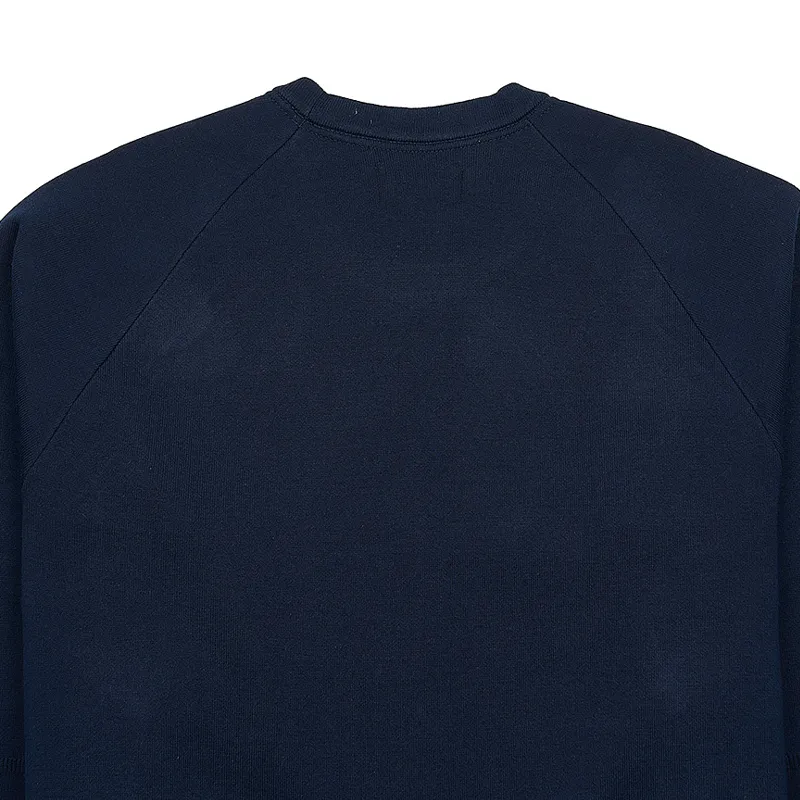 STONE ISLAND  |Crew Neck Street Style Long Sleeves Plain Cotton Logo