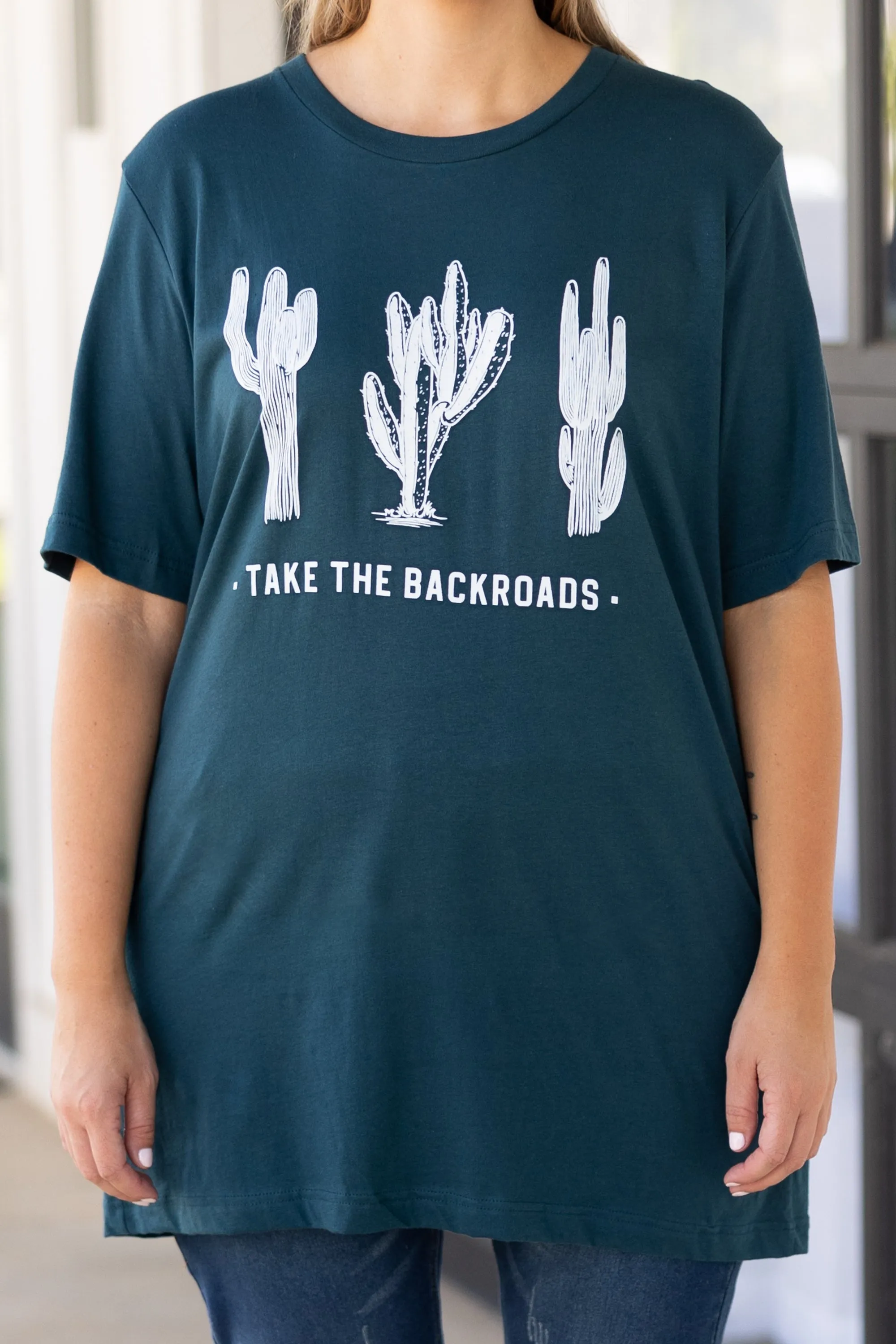 Take The Backroads Tee, Atlantic