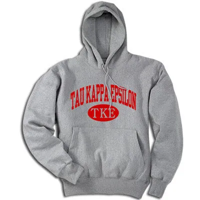 Tau Kappa Epsilon Hoodie, Printed Vertical Arc Design - G185 - CAD