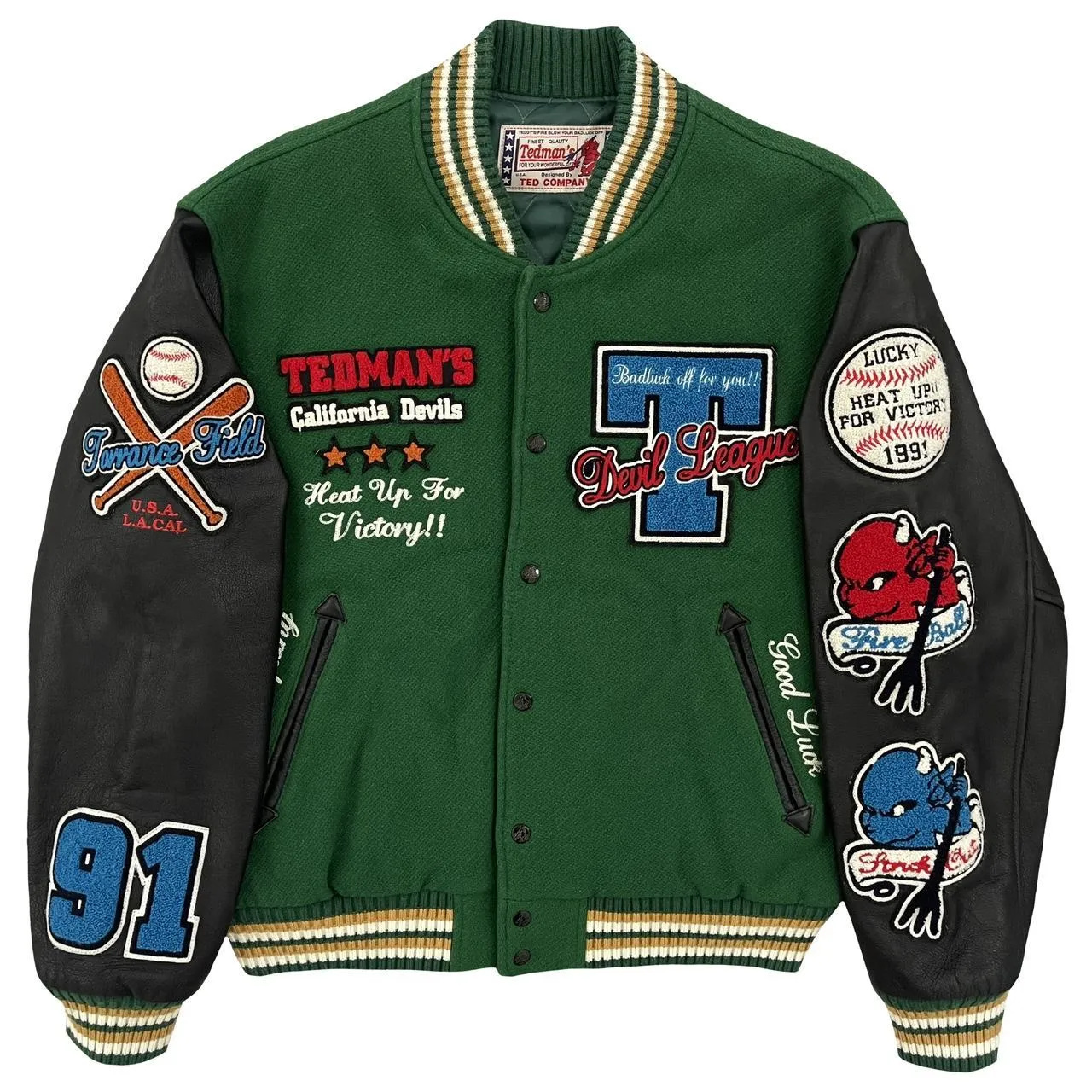 Tedman's Varsity Jacket - L