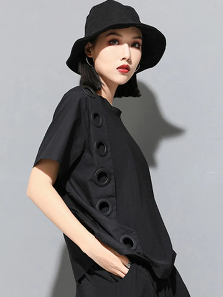 Tokiko O-Neck Short Sleeve Shirt