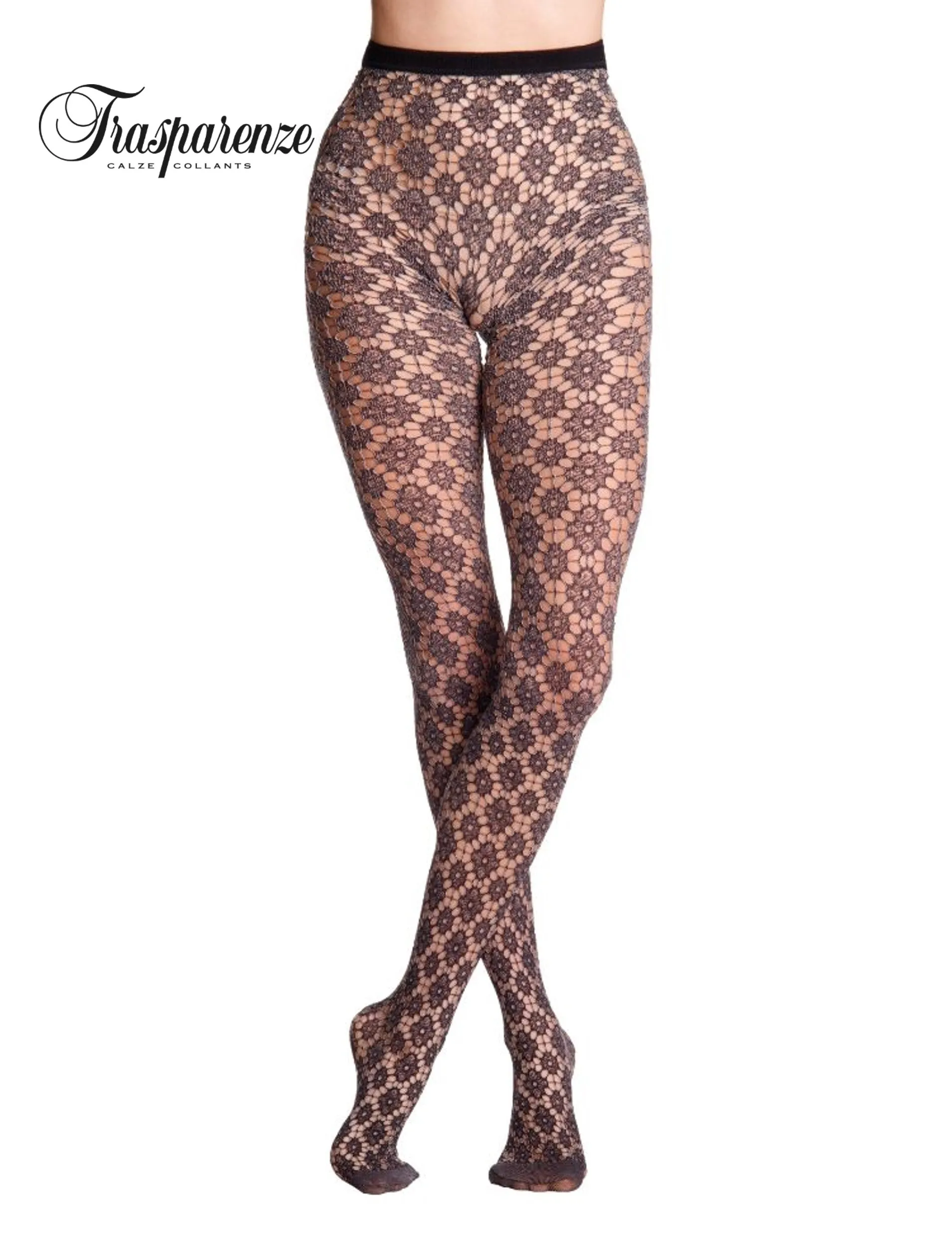 Trasparenze Los Angeles Floral Tights