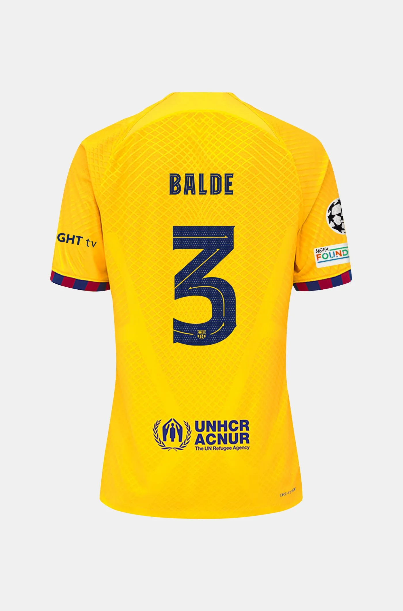 UCL FC Barcelona fourth shirt 23/24 - BALDE