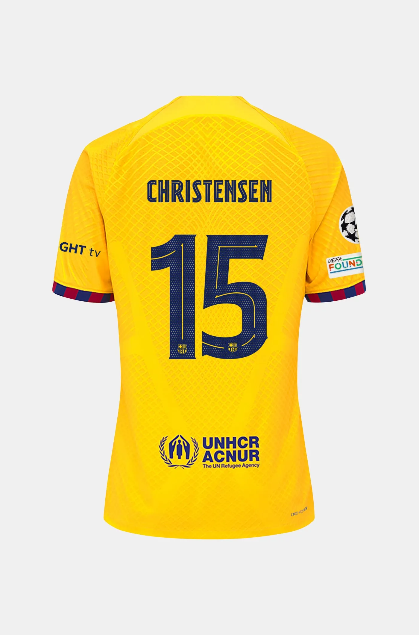 UCL FC Barcelona fourth shirt 23/24 - Junior - CHRISTENSEN