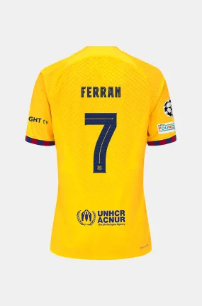 UCL FC Barcelona fourth shirt 23/24 - Junior - FERRAN