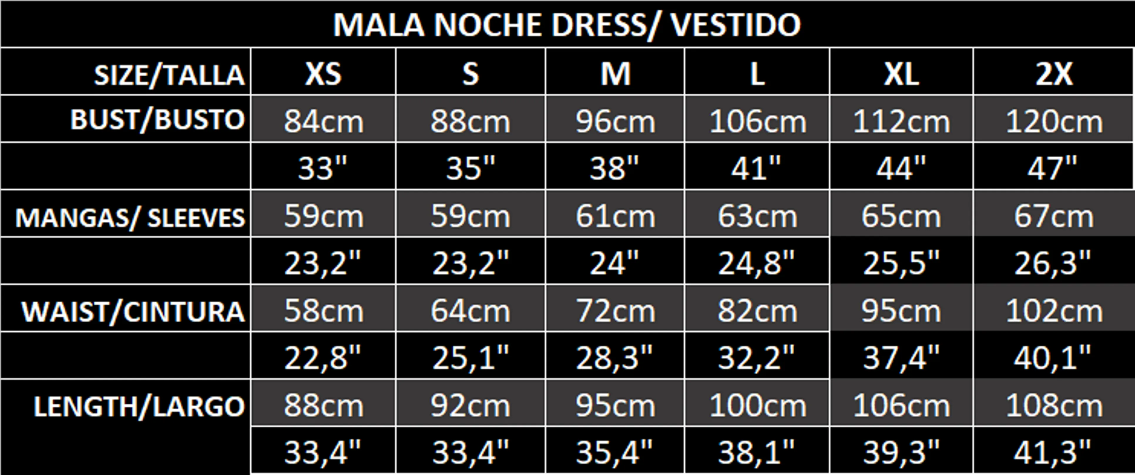 Vestido/dress Tabitha