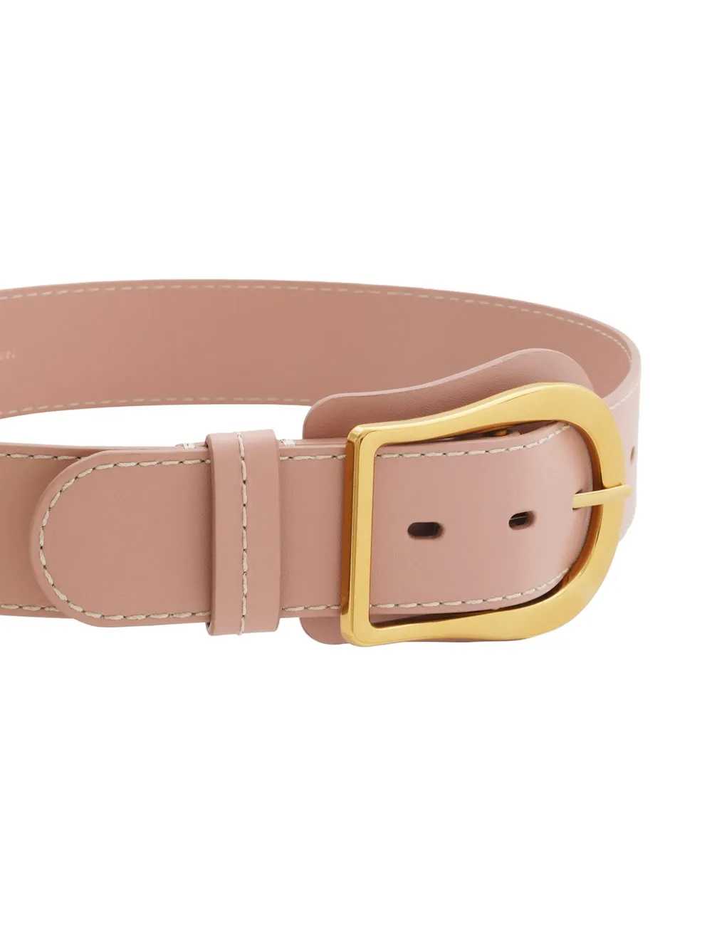 Wide Leather Belt 40