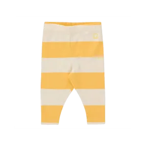 Yellow Stripe Baby Tights